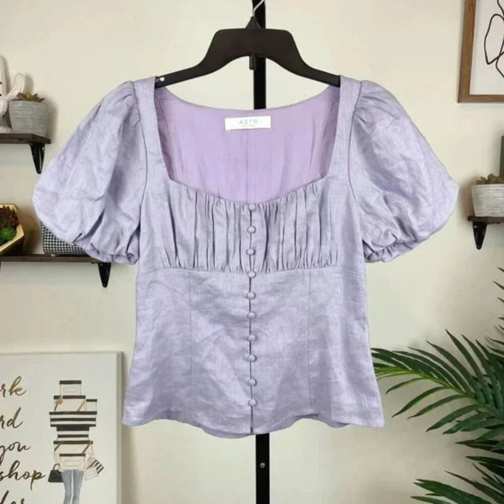 ASTR the Label Lavender Love Top